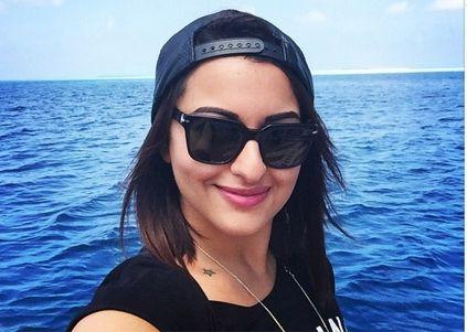 Sizzling Sonakshi Sinha is having a gala time in Maldives See Photos