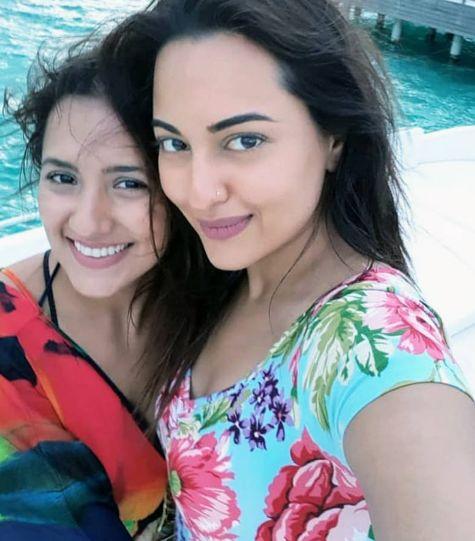 Sizzling Sonakshi Sinha is having a gala time in Maldives See Photos