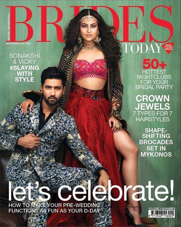 Sonakshi Sinha, Vicky Kaushal Photo Shoot for Brides Today