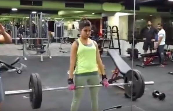 South Indian Actress Stays Fit, Gym Workout UNSEEN Photos