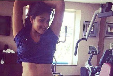 South Indian Actress Stays Fit, Gym Workout UNSEEN Photos