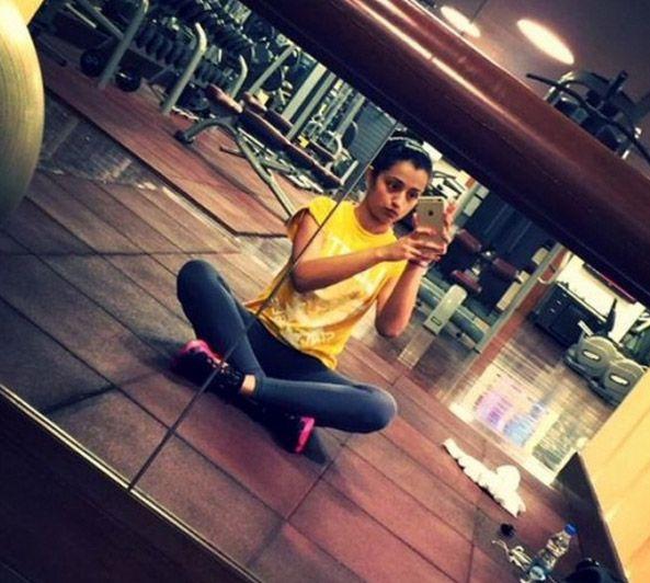 South Indian Actress Stays Fit, Gym Workout UNSEEN Photos