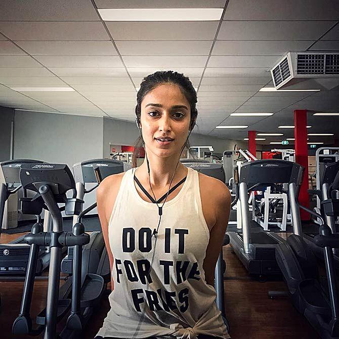 South Indian Actress Stays Fit, Gym Workout UNSEEN Photos