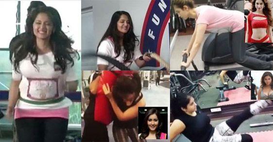 South Indian Actress Stays Fit, Gym Workout UNSEEN Photos