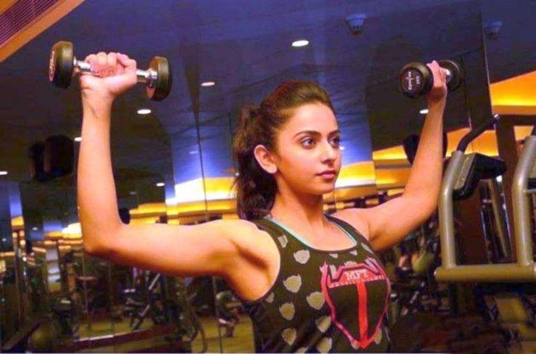 South Indian Actress Stays Fit, Gym Workout UNSEEN Photos