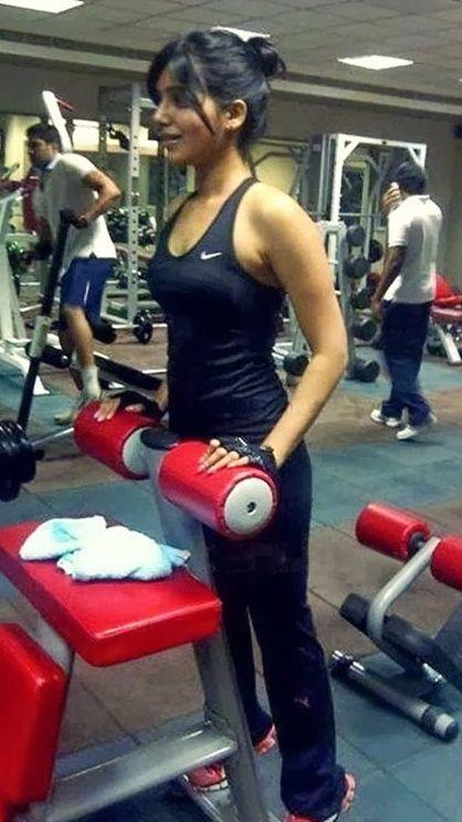 South Indian Actress Stays Fit, Gym Workout UNSEEN Photos