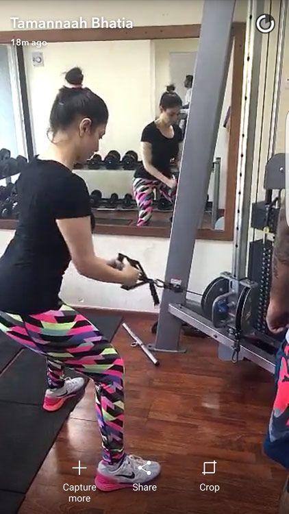 South Indian Actress Stays Fit, Gym Workout UNSEEN Photos