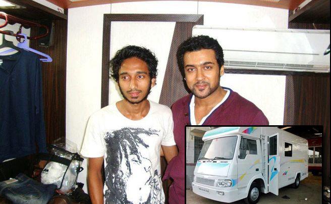 South Indian Celebs Caravan & their Expensive Luxury Cars Photos