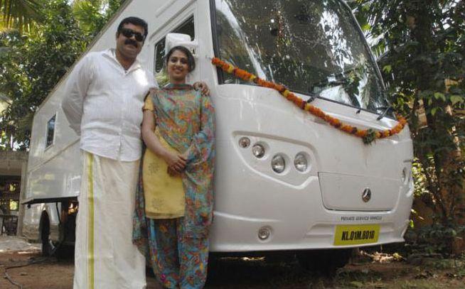 South Indian Celebs Caravan & their Expensive Luxury Cars Photos