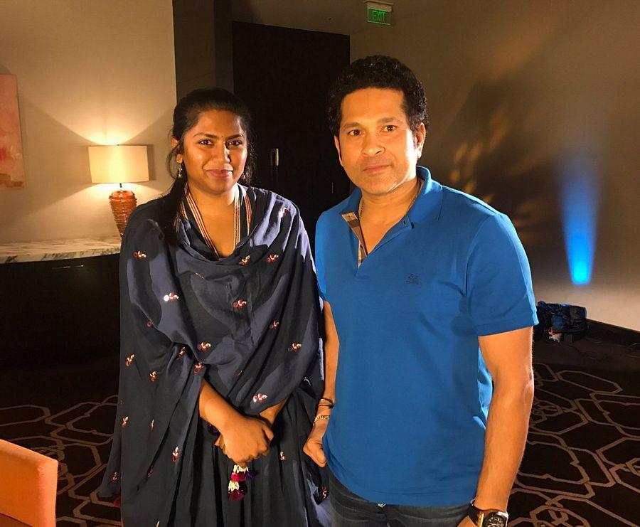 Special Interview with Sachin Tendulkar by Rakul Preet Singh Photos