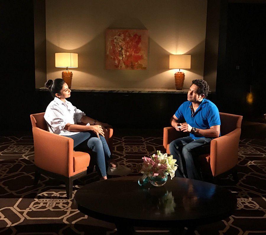 Special Interview with Sachin Tendulkar by Rakul Preet Singh Photos