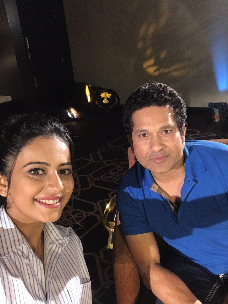 Special Interview with Sachin Tendulkar by Rakul Preet Singh Photos