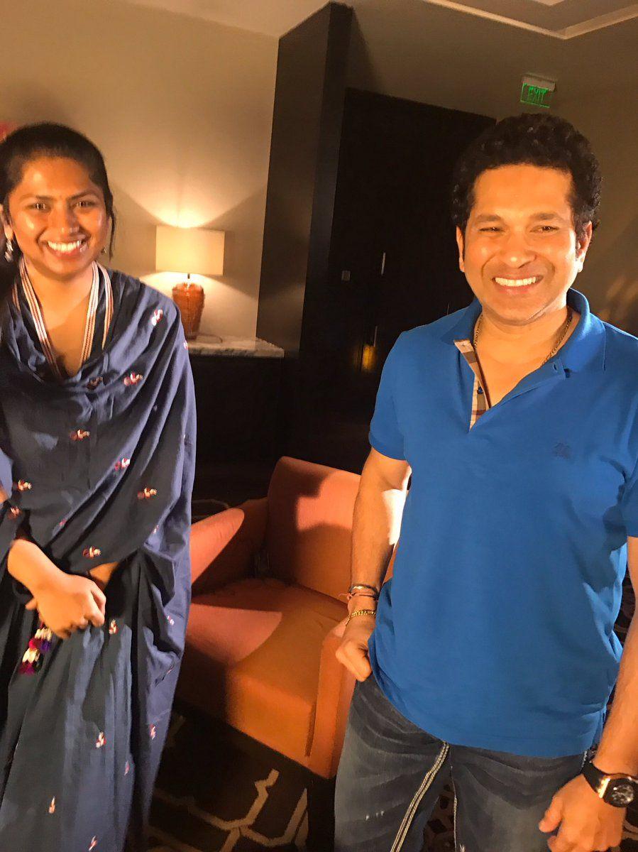 Special Interview with Sachin Tendulkar by Rakul Preet Singh Photos