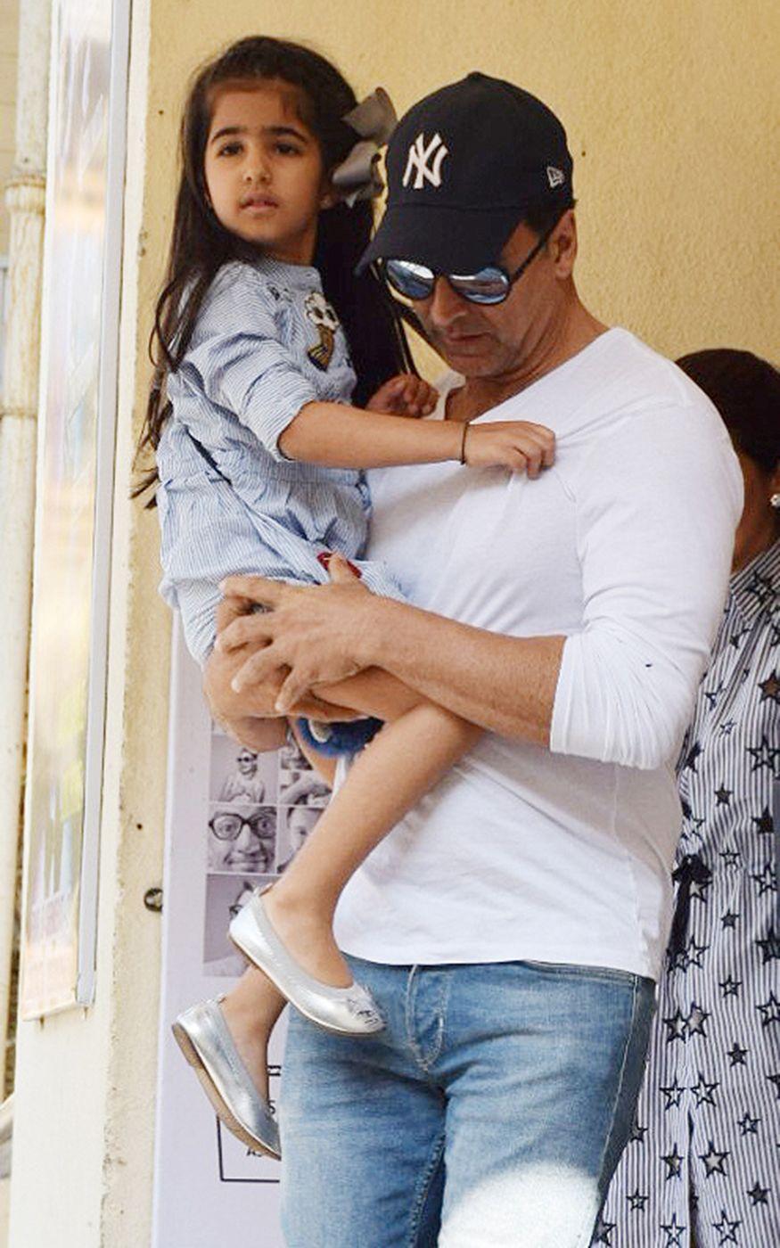 Spotted: See Cute Pictures of Bollywood Celebrities and Their Kids