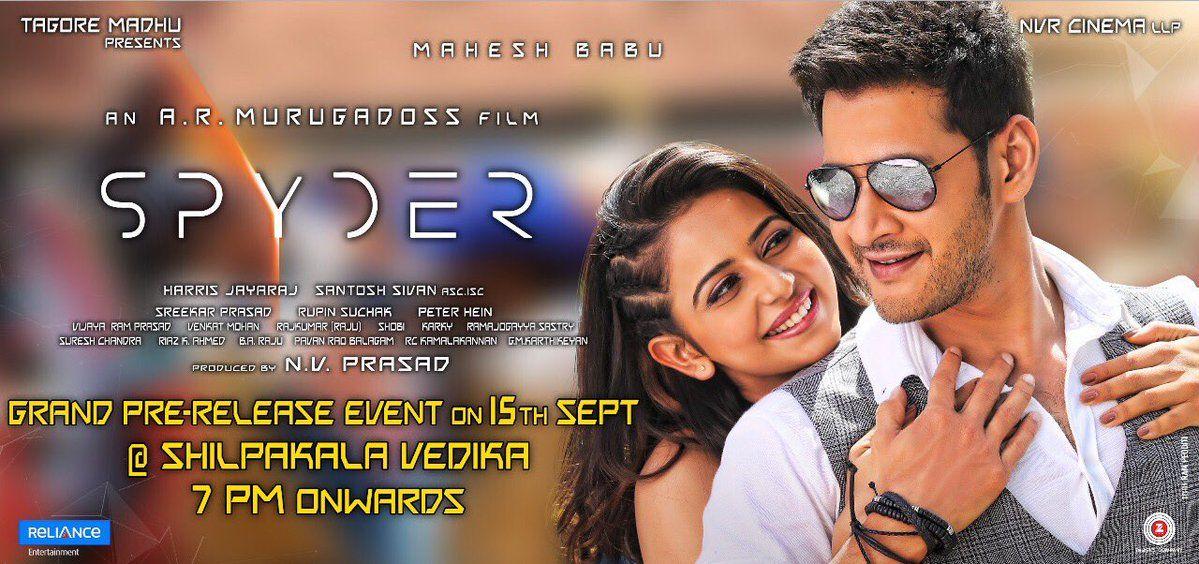 Spyder Movie Latest Working Stills & Posters Released