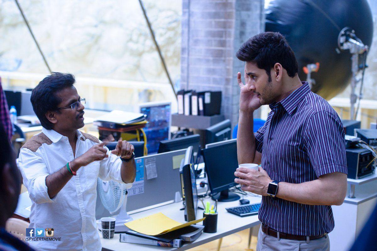 Spyder Movie on location Latest stills