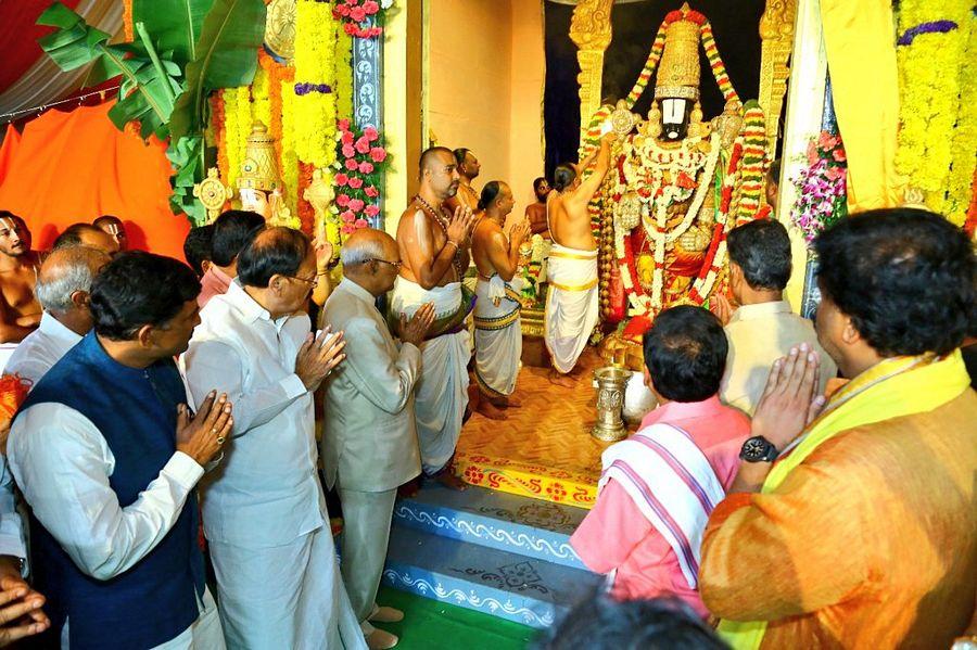 Sri Venkateswara Vaibhavotsavam at Swaraj Maidan in Vijayawada
