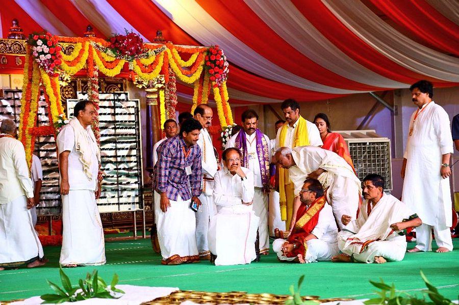 Sri Venkateswara Vaibhavotsavam at Swaraj Maidan in Vijayawada