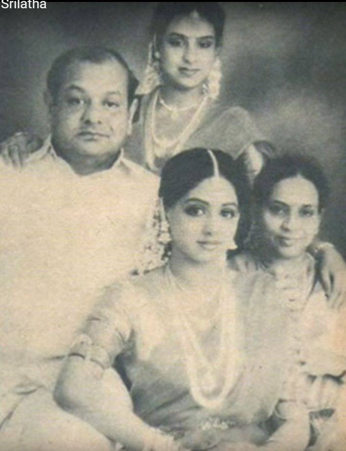 Sridevi Sister Srilatha Rare Photos