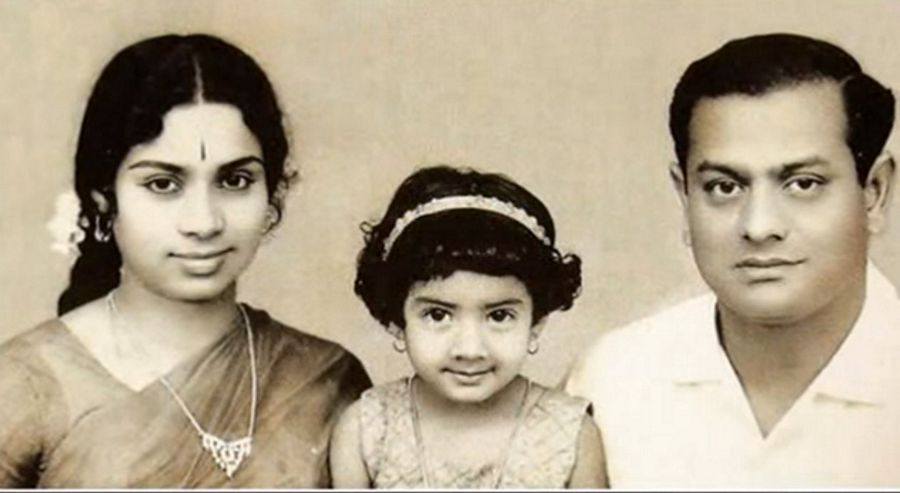 Sridevi Sister Srilatha Rare Photos