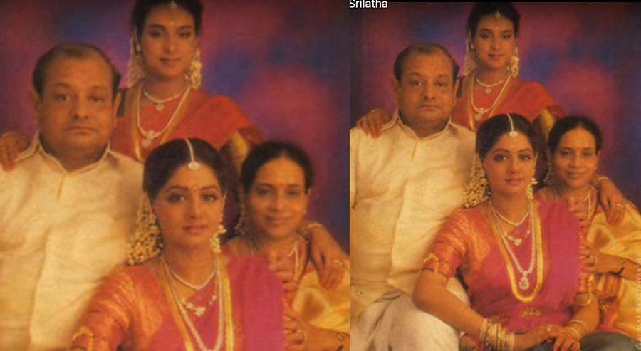 Sridevi Sister Srilatha Rare Photos