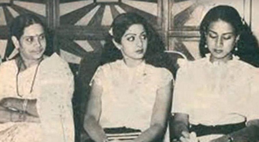 Sridevi Sister Srilatha Rare Photos