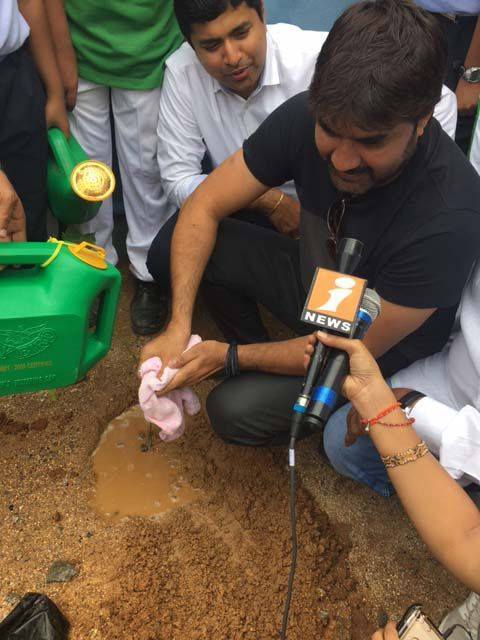 Srikanth Participating Harithaharam Event