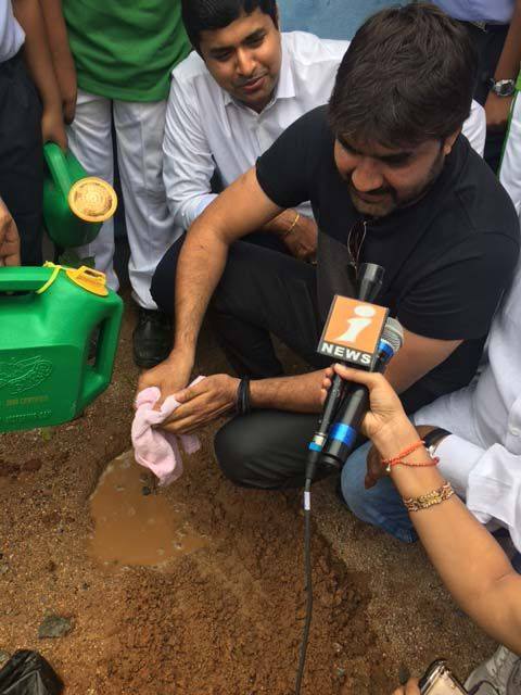 Srikanth Participating Harithaharam Event