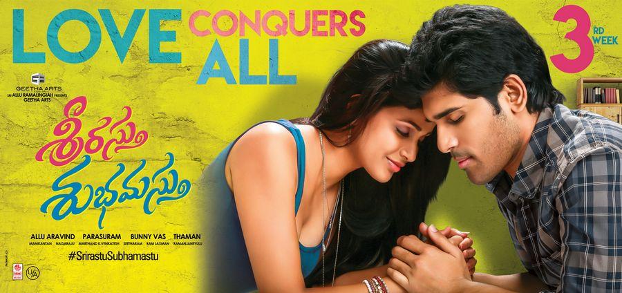 Srirastu Subhamastu Movie 3rd week posters