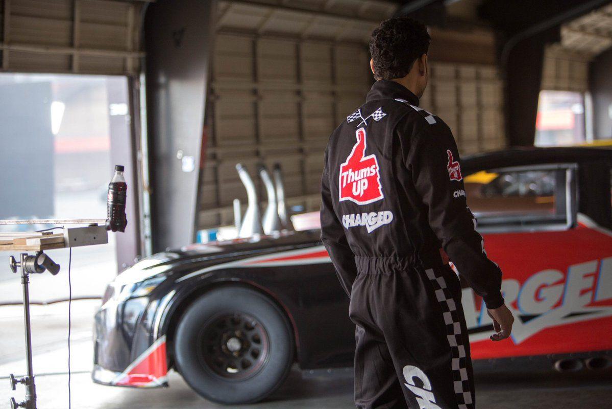 Stills of Superstar Mahesh from ThumsUP Ad Shoot