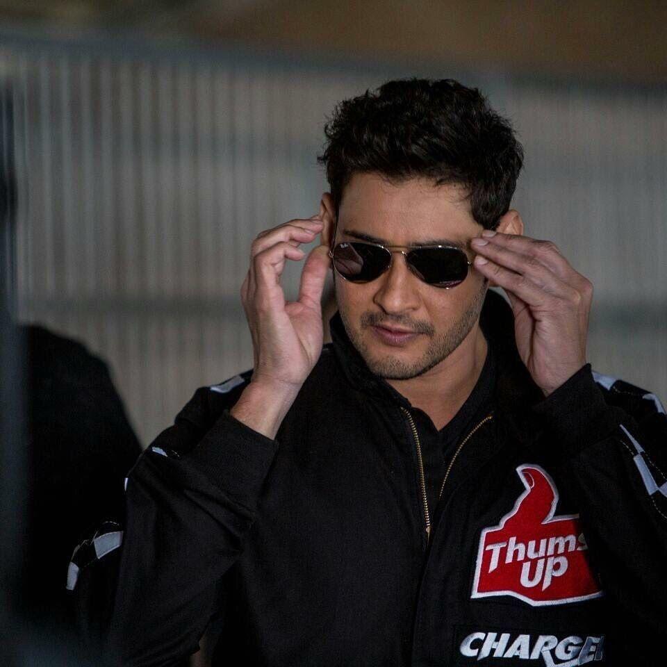 Stills of Superstar Mahesh from ThumsUP Ad Shoot