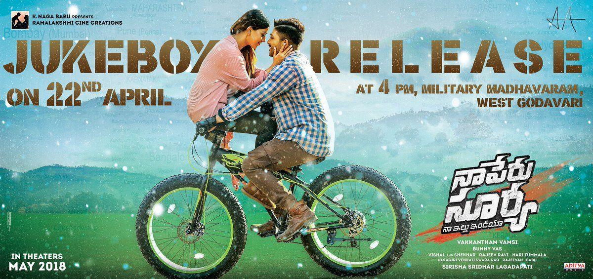 Stylish Star Allu Arjun's NSNI Movie Latest Audio Release Posters & Stills