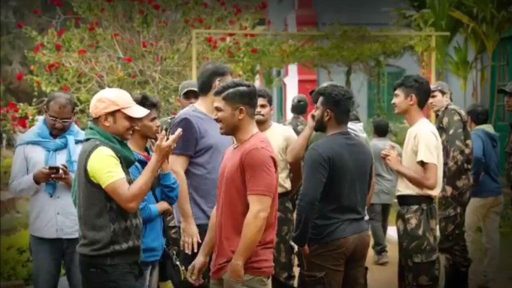 StylishStar Allu Arjun & Anu Emmanuel Stills from Naa Peru Surya