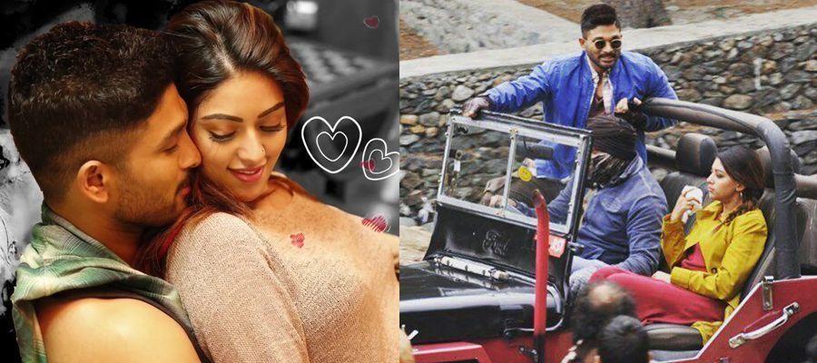 StylishStar Allu Arjun & Anu Emmanuel Stills from Naa Peru Surya