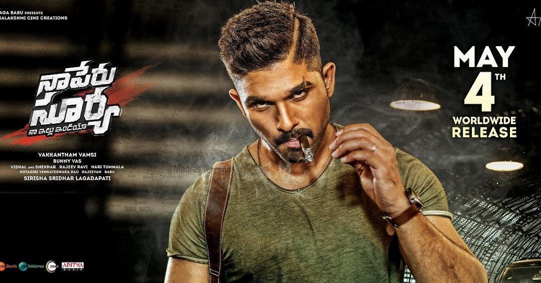 StylishStar Allu Arjun Naa Peru Surya Latest Posters