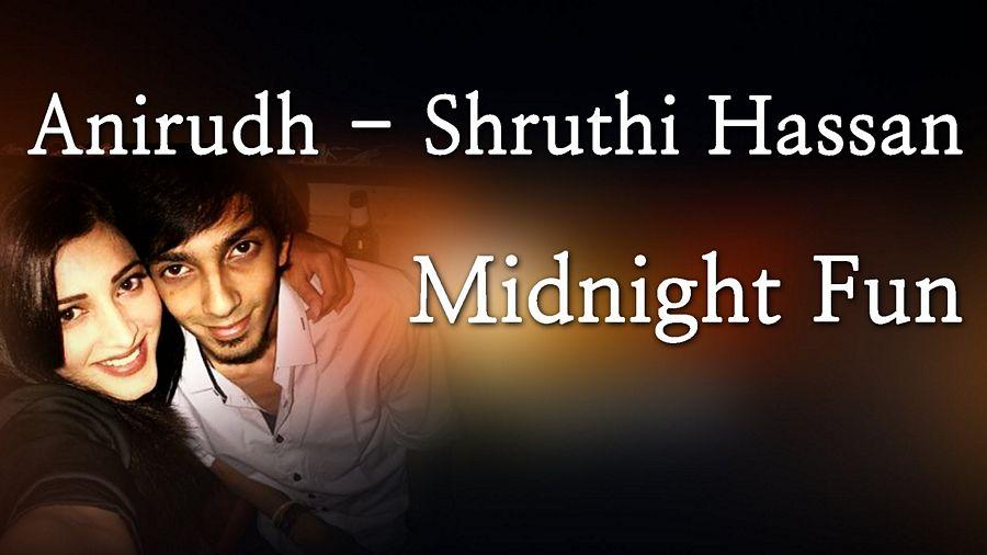 Suchi Leaks Shruthi Hassan Latest Pics with Anirudh