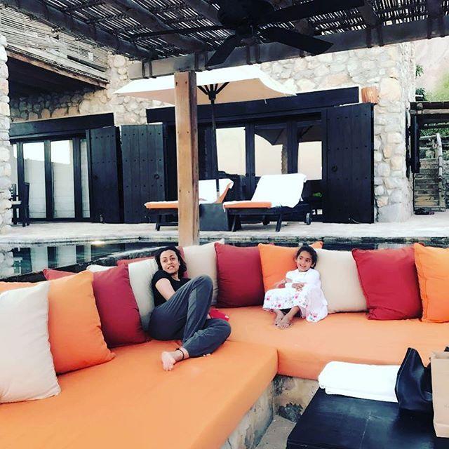 Superstar Mahesh enjoying the holiday with family at Oman!