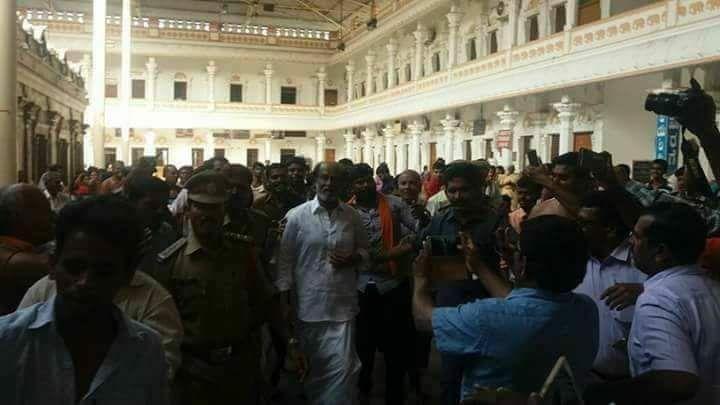 Superstar RajiniKanth Visited Mantralayam Photos