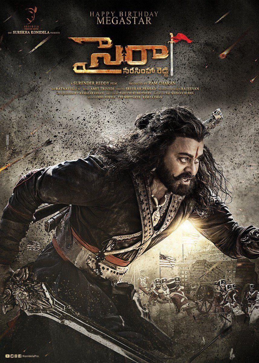 Sye Raa Movie Latest First Look Posters & Stills