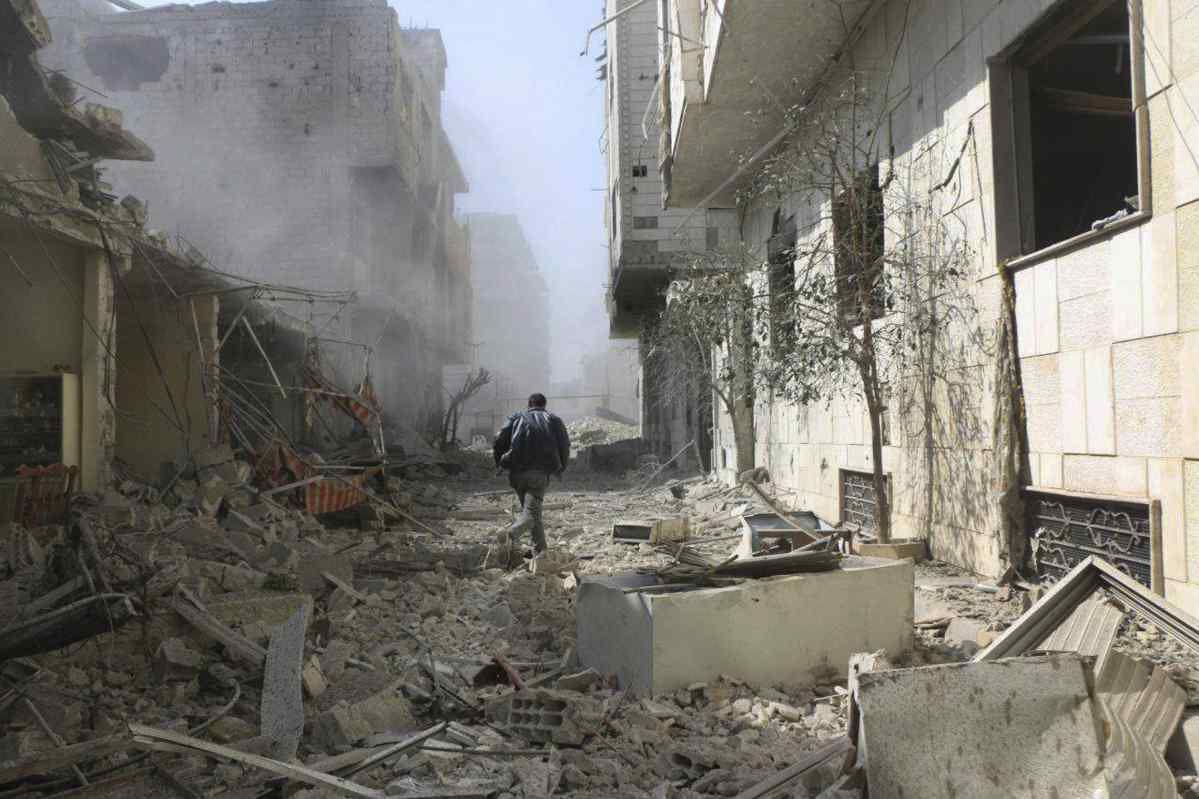 Syria civil war: Images of horror