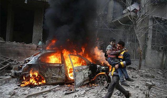 Syria civil war: Images of horror