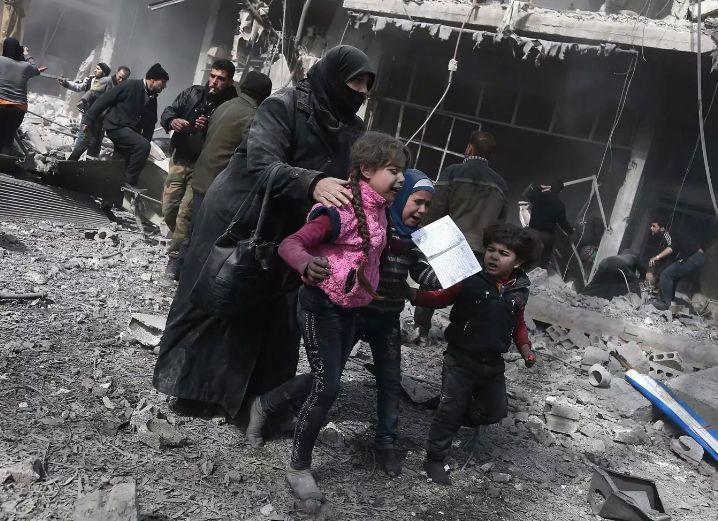 Syria civil war: Images of horror