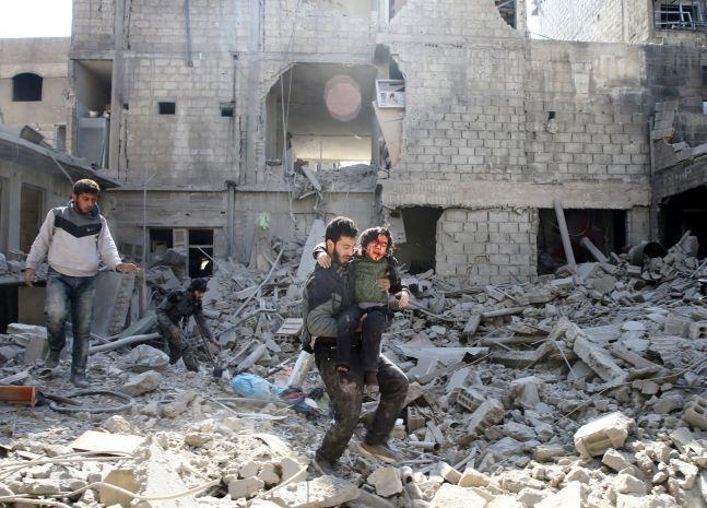 Syria civil war: Images of horror
