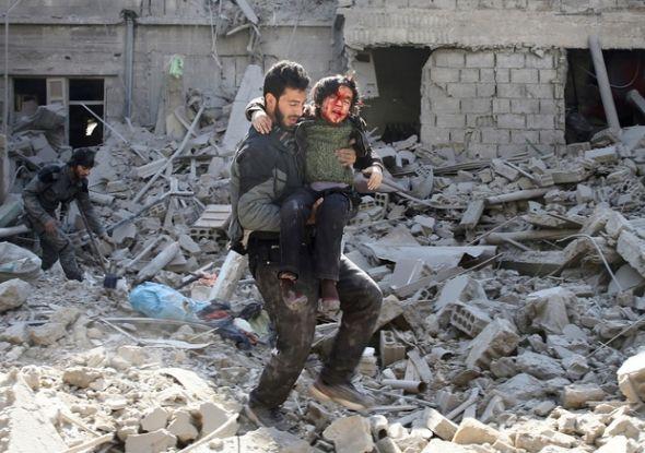 Syria civil war: Images of horror