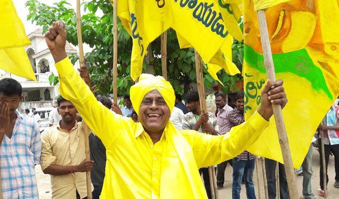 TDP Celebrations at Nandyal by poll elections