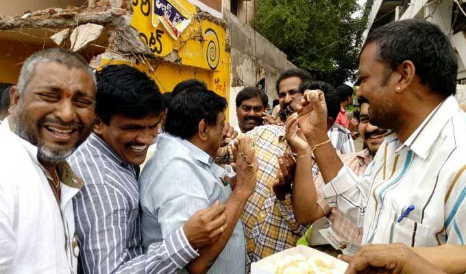 TDP Celebrations at Nandyal by poll elections