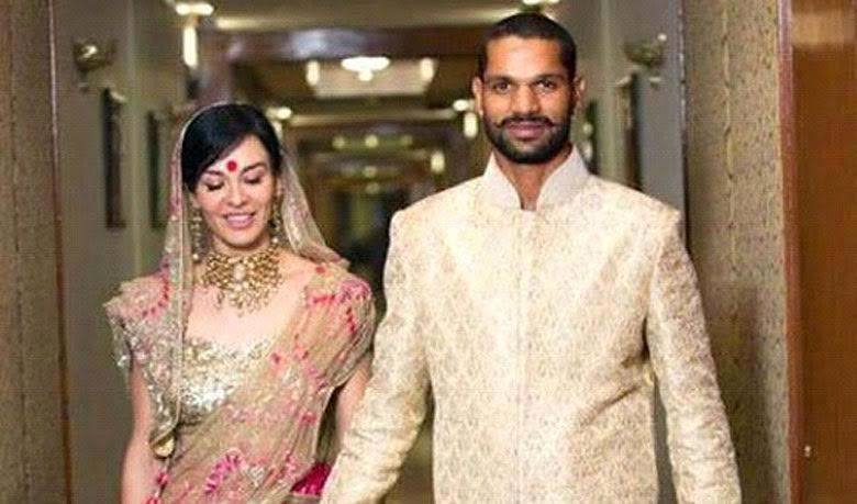 TOP Cricketers with their life Partners