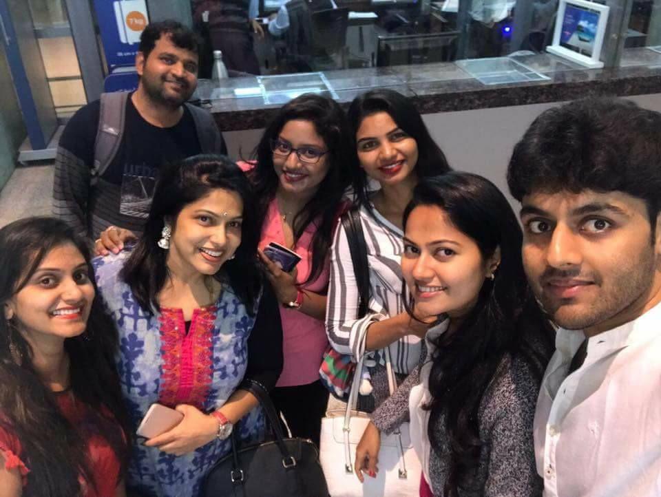 TV Actors in Dubai for Zee Telugu Kutumbam Awards 2017 Photos