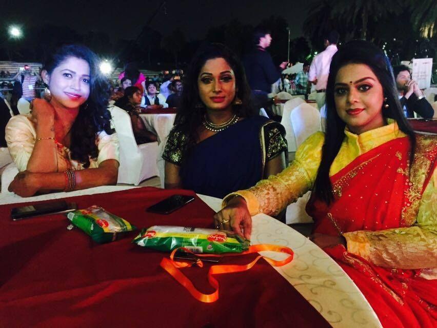 TV Actors in Dubai for Zee Telugu Kutumbam Awards 2017 Photos
