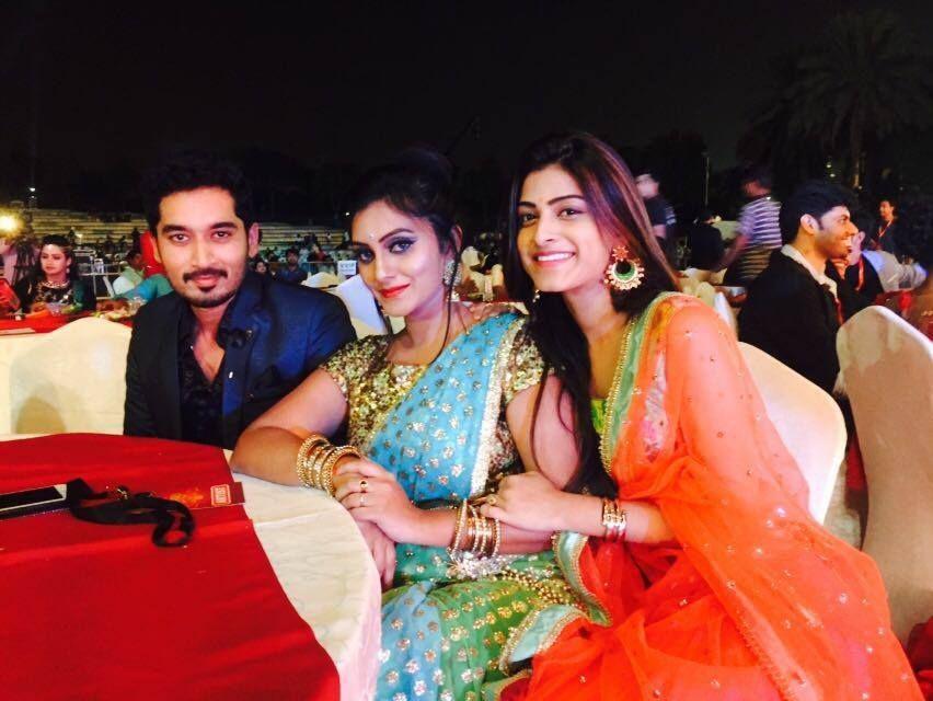 TV Actors in Dubai for Zee Telugu Kutumbam Awards 2017 Photos